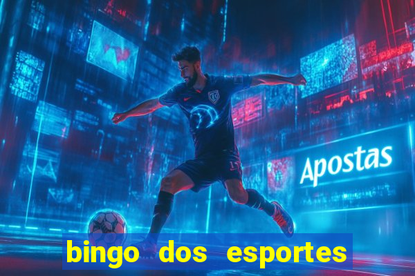 bingo dos esportes para imprimir